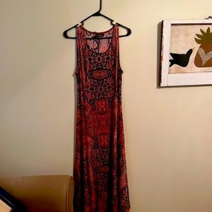 Cute summer maxi dress.  Brand is Reborn